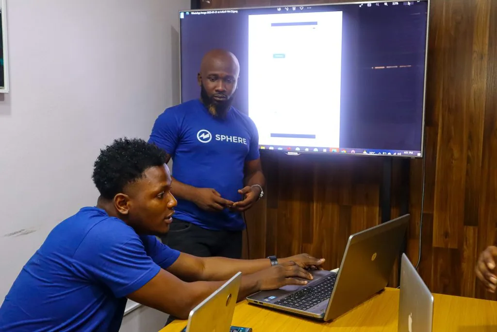 Supporting visual 1 for Two Hustling Friends, One Big Idea: Sphere Origin Story